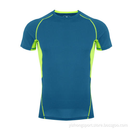 Moisture Wicking Dry Fit T-shirt Tight Grey